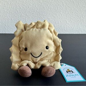 ❗️AUTHENTIC❗️NWT Jellycat Amuseables Ravioli Italian Pasta Food Plush Toy Soft